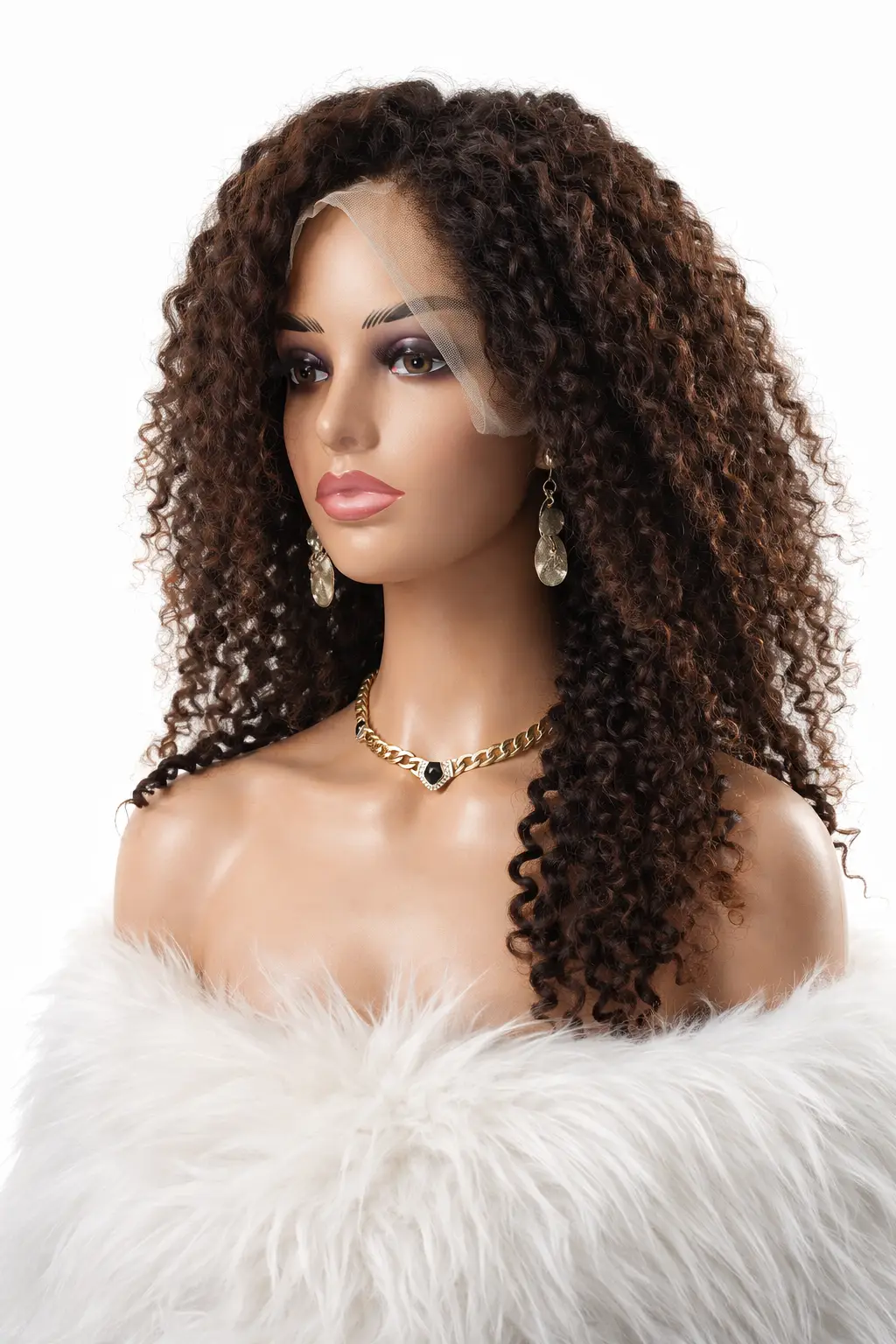 Perruque kinky curly 13x4